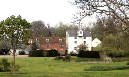 Kersey Mill is situated to the north of Hadleigh.