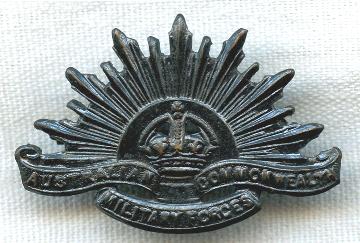 Australian Imperial Force badge: Australian Commonwealth Military Force