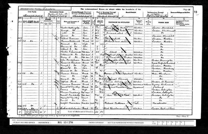 1901 census